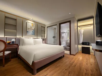 Habitación Deluxe doble o con dos camas y ventana interior — Hanoi Splendid Premium Hotel
