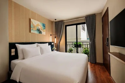 Habitación Deluxe doble o con dos camas y ventana — Hanoi Splendid Premium Hotel
